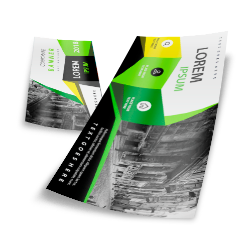 Folheto 150g | 28x60cm | 4/4 | UV 1/1