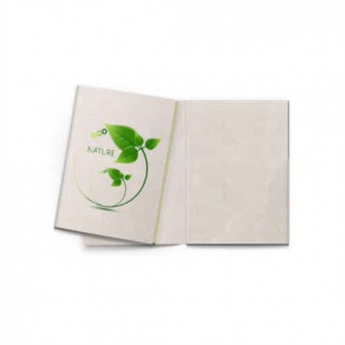 Pasta com Bolsa Reciclado | 4/0 | UV 1/0