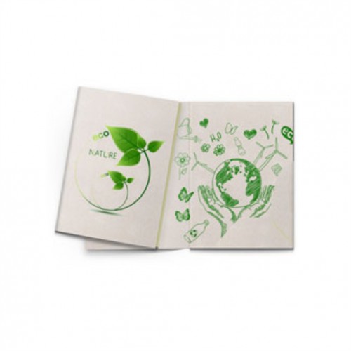 Pasta com Bolsa Reciclado | 4/4 | UV 1/0