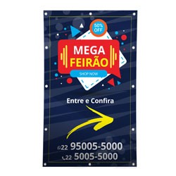 Lona Sanet  Com Ilhós 