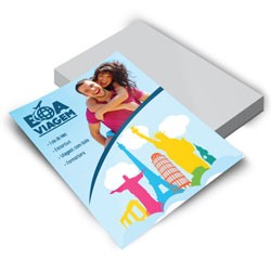 Folheto 80g | 28x40cm | 4/0