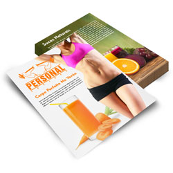 Folheto 80g | 14x20cm | 4/4