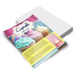 Folheto 90g | 10x14cm 4/0 Impressão na frente