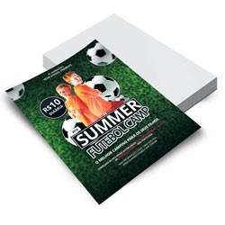 Folheto 90g | 14x20cm 4/0 Impressão na frente