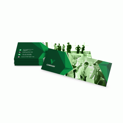 Folheto 90g | 14x40cm 4/4 Impressão frente e verso