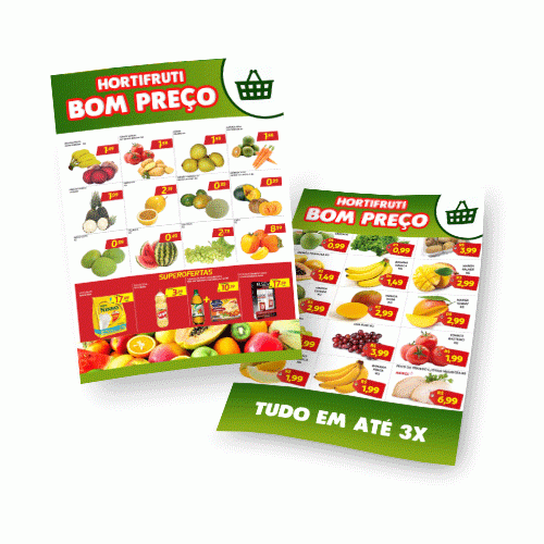 Folheto 150g | 42x60cm | 4/4