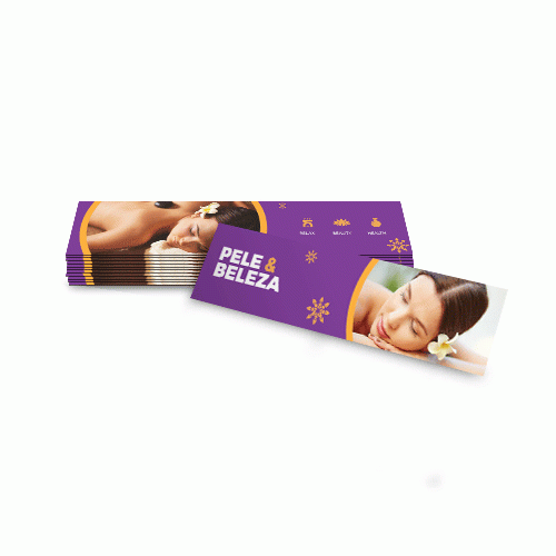 Folheto 115g | 10x42cm | 4/4